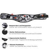 BIOMORPH Neopren Gewichthebergürtel (Camo White)