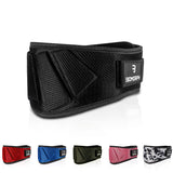 BIOMORPH Neopren Gewichthebergürtel (Schwarz)