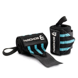 BIOMORPH Bandagen- und Zughilfenset (Schwarz-Türkis)