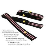 BIOMORPH Bandagen- und Zughilfenset (Schwarz-Pink)